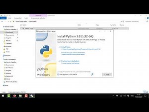 TWP010 instalação do Python