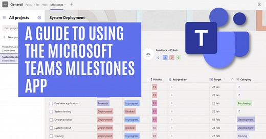 A Guide To Using The Microsoft Teams Milestones App