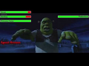 The Ghost of Lord Farquaad (2003) Final Battle with healthbars (1/2)