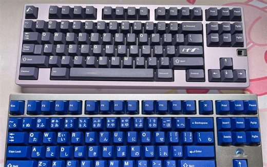 【打字声音】matrix 8xv 3.0 阳极紫｜Keygeek Raw轴｜GMK Alpine 阿尔卑斯山