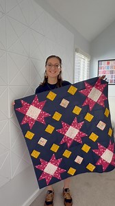 4.6K views · 476 reactions | Did you see that all String & Story patterns are 20% off this week? 拾 (no code required) I’m so pleased with how this Sirius quilt is coming together! (Also, I’m posting this from the pub while eating a pie and drinking a pint— this silly little song is exactly how I feel right now and how I felt putting this quilt on the wall 殺) | String & Story | Facebook