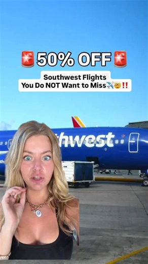 🚨✈️50% OFF FLIGHTS with this crazy Southwest Airlines sale that I promise… you do NOT want to miss! Comment “Cyber” and I’ll DM you the details and the article that has the link with the secret code already inserted 🤯 @upgradedpoints NEVER misses a travel deal! Deal Details⬇️ - 50% OFF flights with @southwestair - must travel between January 6th - March 4th - both cash fares and points are 50% off - travel ONLY within the continental USA - Use code 50CYBER Make sure to follow me so you do NOT 
