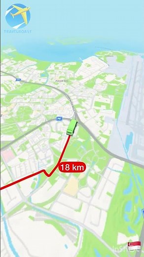 Singapore Bus Services Route Map Visual Service 2
