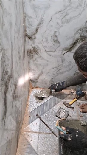 This is an example of how to install a water line.