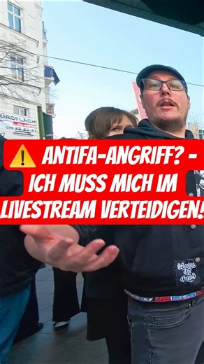 Antifa attack? He didn't expect that! #berlin