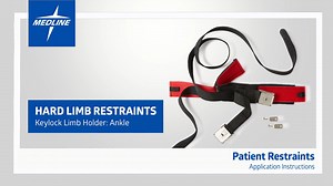 Hard Limb Restraints: Keylock Limb Holder - Ankle