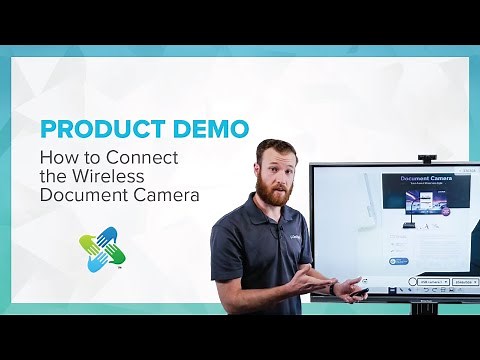 How to Connect a Clear Touch Wireless Document Camera
