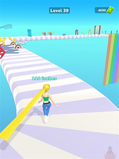 Wig Run Challenge level 39 ゲームの楽し み #shorts #foryou #mobilegame #게임