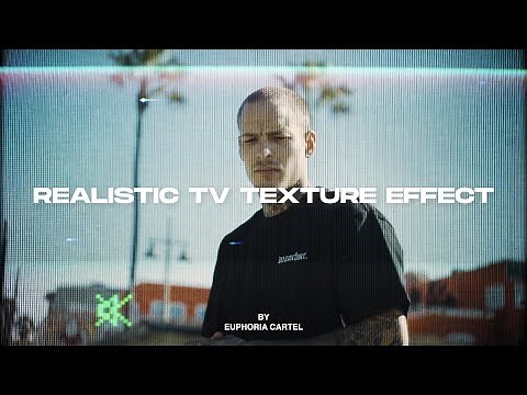 Creating a realistic TV Texture effect