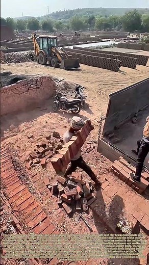 Hefting 20 Clay Bricks: How Single-Trip Carrying Cuts Brick Yard Labor By 75%