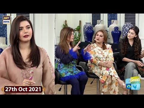 Good Morning Pakistan - Mizna Waqas - Sharmeen Ali - 27th October 2021 - ARY Digital