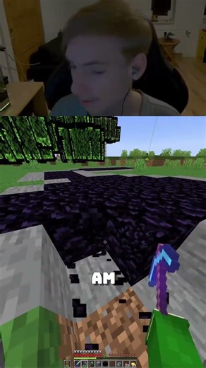 “You need a totem farm”… bro I don’t even have a house 😭 #Minecraft #shorts