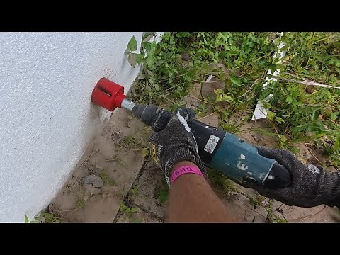 How to Drill a Hole Through a Brick Wall