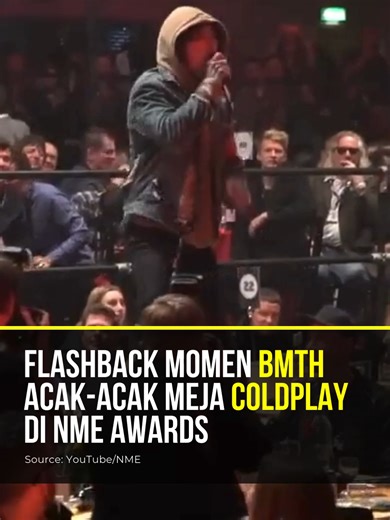 Momen Heboh BMTH di NME Awards 2016