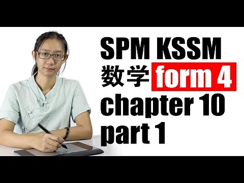 SPM KSSM 数学Maths form 4 【 Financial Management 】 chapter 10 part 1 中文解释