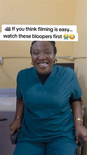 Imomoemi Thompson on Instagram: "Before every polished video you see online, there are moments like this 😂. Yes — even a Medical Laboratory Scientist in Nigeria has bloopers. Creating educational health content isn’t always perfect takes… but it’s always worth it when it helps someone learn something new. Real video dropping soon 👀. 👉 Follow to see the final version and more lab test tips explained simply., health edycation and carwer tips for Medical Laboratory Scientist. #Bloopers #BehindTh