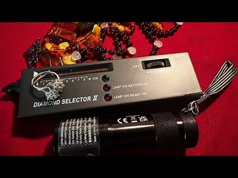 How to test jewelry using a Diamond Tester & UV light