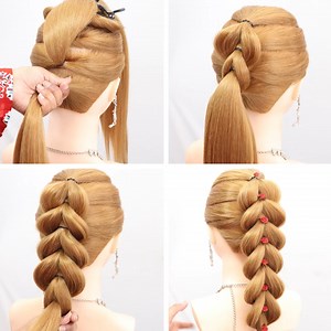 294K views · 5.8K reactions | Braiding never looked better! | Braid Hairdo | Facebook