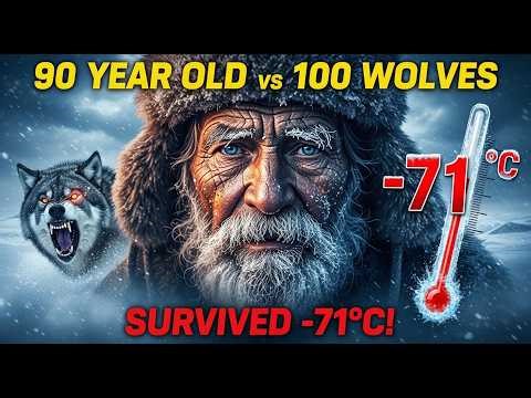 90 Year Old Man SURVIVES 100 Wolves in -71°C Siberia! 🐺❄️ (UNBELIEVABLE True Story)