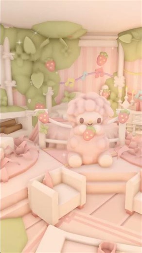 Adopt Me Tour 🎹 My Sweet Piano Themed Decor | Roblox #shorts #adoptme