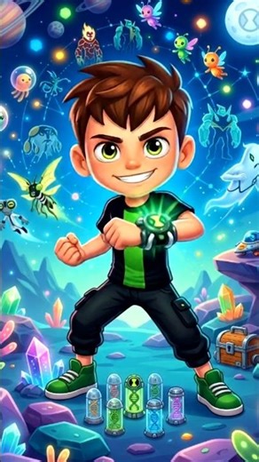 Ben 10 V/S Robot#kidsentertainment #cuteanimation#aivideo#ben10#ben10omniverse#fighting#cartoonvideo