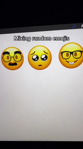 Mixing Random Emojis for Unique Creations