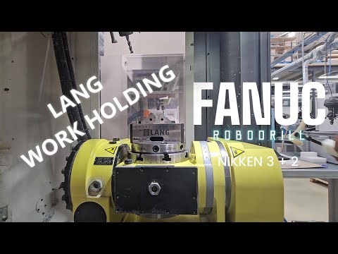 5 Axis Fanuc Robodrill CNC Mill With Nikken Tilting Rotary Table