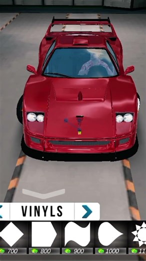 How to make an easy Ferrari logo ##carparkingmultiplayer