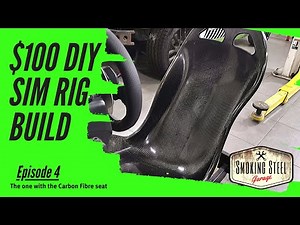 FINAL EPISODE! DIY SIM RACING RIG BUILD UNDER $100! : guide on how to build a Driving Sim Rig