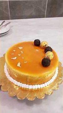أغلى كيك فالمحلات عملتها بربع الثمن 💸كيك موس الكراميل😍#moussecake