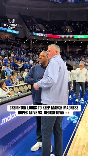 Creighton (10-7) hosts Georgetown (9-7) tonight in Omaha and every game becomes important for the Jays’ potential March Madness resume. 👀 #omaha #creighton