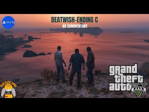 GTA 5 Ending C – Deathwish (Final Choice) | No One Dies | Full Gameplay Walkthrough | PS 5 GAMEPLAY