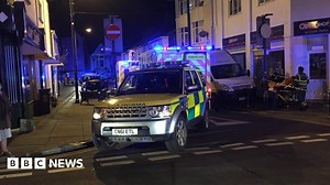 Car crashes into Porthcawl nightclub smoking area