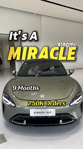 The Xiaomi SU7 is a miracle in the auto industry! #auto #cartech #xiaomisu7 #coolcars #sportscar #autoindustry | Jeremy Liu