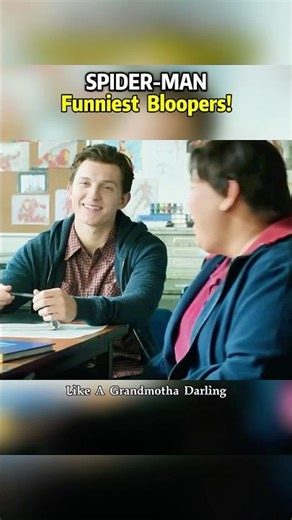 Spider Man funny bloopers #movie #fyp #funny #spider #spiderman r