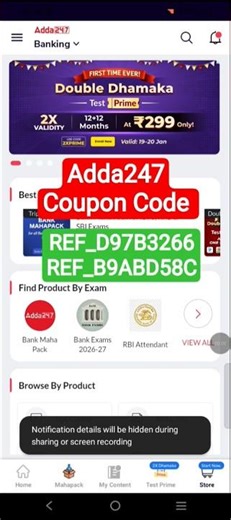 Adda247 Coupon Code | Adda247 Discount Offer | Adda247 Cashback Offer | Adda247 App #Shorts