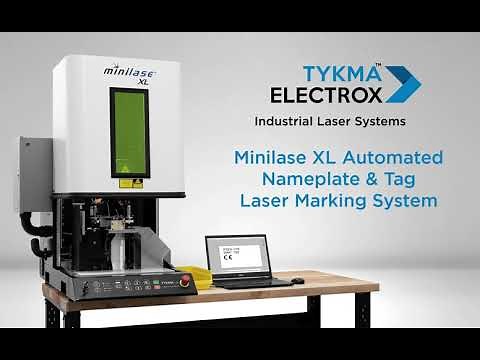 Automated Nameplate and ID Tag Laser Engraving System