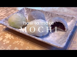How To Make Mochi (Ice Cream and Red Bean)