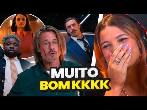 TREM BALA FOI UM FILME QUE ME SURPREENDEU KKKKK