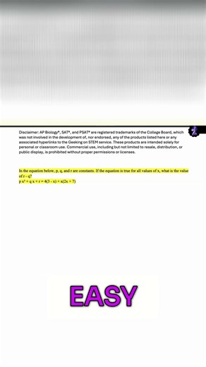 Algebraic Concepts: Solving Problems Without A Calculator