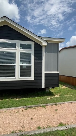 This mobile home is BIG, it’s the “Memphis” at Titan Factory Direct! Boosting over 2,000 sqft this prefab house has it all! WATCH the full tour on the channel for all the info and pricing, link in bio! #mobilehome #housetour #prefabhouse #manufacturedhome #newhome #modularhome