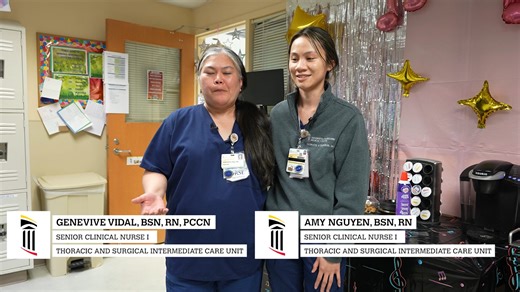 Hear from the nursing team in the University of Maryland Medical Center’s Thoracic and Surgical Intermediate Care Unit about what it means to receive a Beacon Award for Excellence from the American Association of Critical-Care Nurses, including how the award recognizes nursing excellence and reflects their commitment to compassionate, patient-centered care. | University of Maryland Medical Center