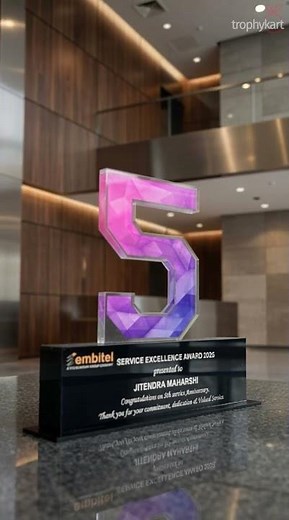 Long Service Awards Done Right | embitel Long service award | Trophykart | 2026