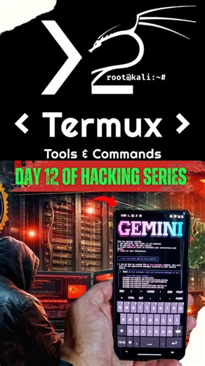 Day 12 of hacking series || termux installing #shorts #kalilinux