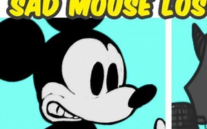 Friday Night Funkin' VS Sad Mouse - Lost Melody DEMO WEEK + Cutscene，