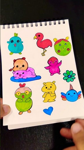 DIY Homemade Sticker Roll 🤓🌈 Best out of waste | Diy crafts 💖 #shorts #craft #sticker