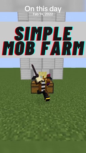 Minecraft Automatic Mob Farm Tutorial for Java Edition