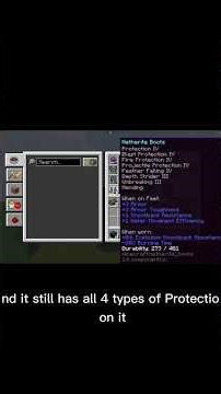 overpowered armor in superflat #minecraft #shorts