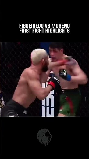 Brandon Moreno vs Deiveson Figueiredo | First Fight Highlights!