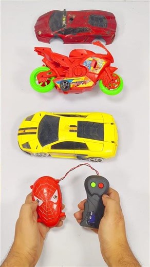 Remote wali car 😂with DC motor / Unboxing Remote control Car / Upgrade Remote car / RC car vs RC Car